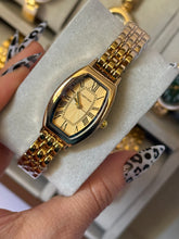 Cartier new watch oval gold