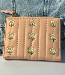 Flower wallet in pink