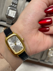 Golden Frame Black watch