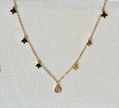 Lily necklace in kashmer