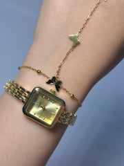 Mini casio with hand chain