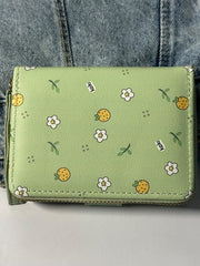 Green wallet flowers