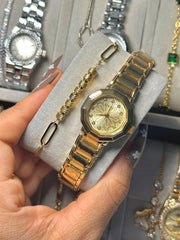 Casio mini in gold bundle