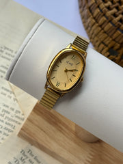 Ieke oval all gold
