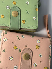 Green wallet flowers