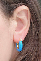 Colorful Hoop Earrings