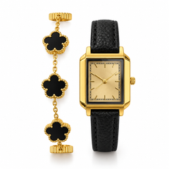 Black Clover Watch & Bracelet Set