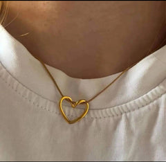 Golden Heart Necklace