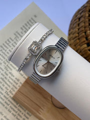 Shein silver with daimond