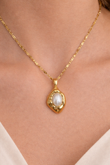 Unique Oval Pendant