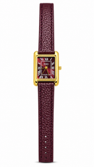 Simple shein burgandy