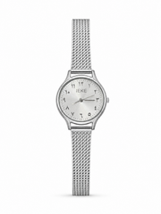 Ieke in circle silver