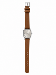 Ieke silver in brown