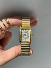 Velora Golden Rectangle Watch