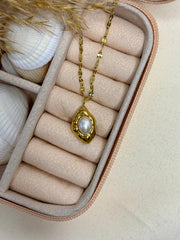 Unique Oval Pendant
