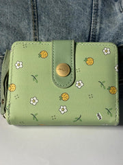 Green wallet flowers