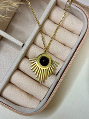 Sunburst Pendant Necklace
