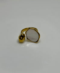 Iridescent Oval Adjustable Ring (3)