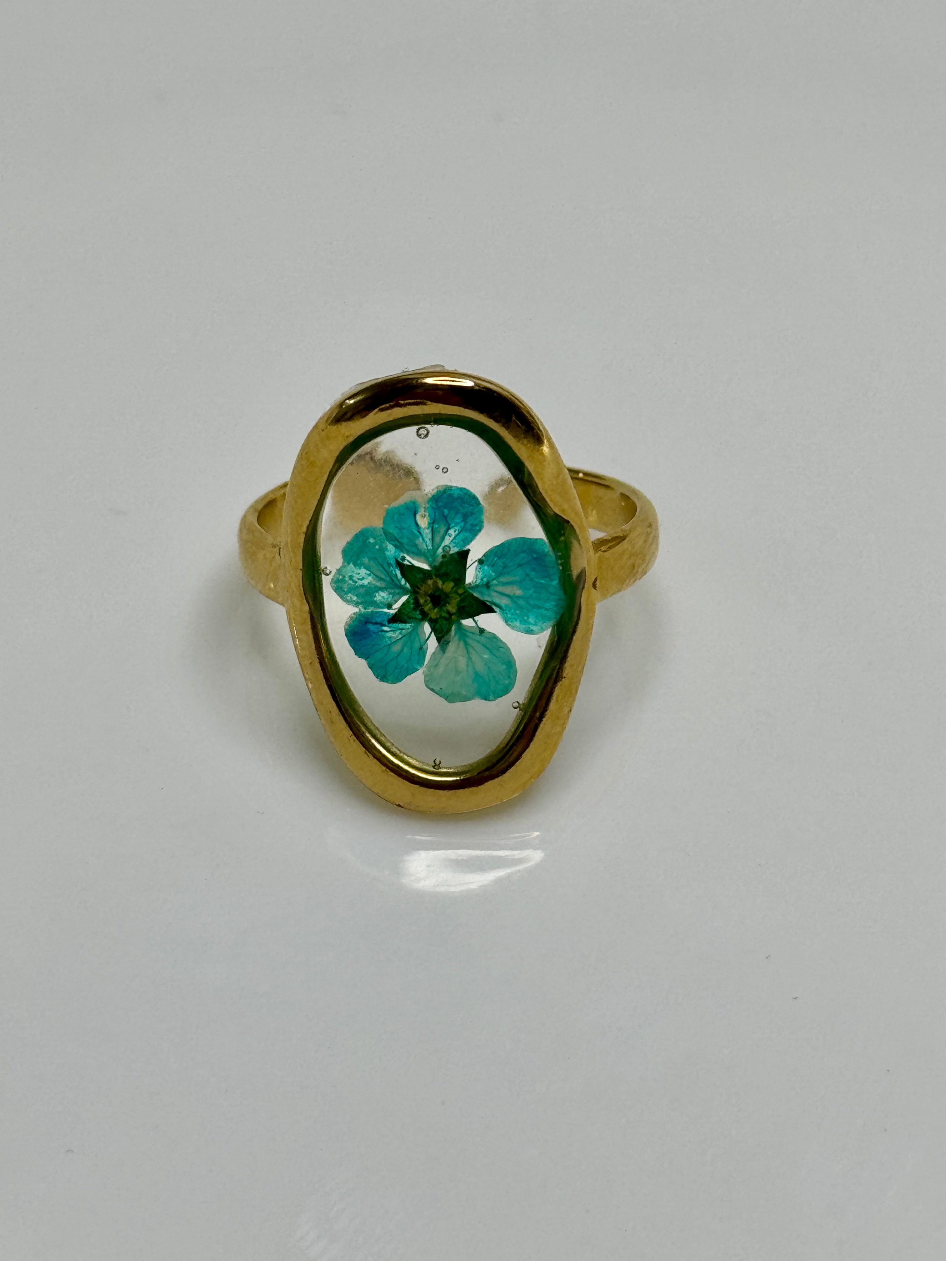 Wildflower Heart Ring