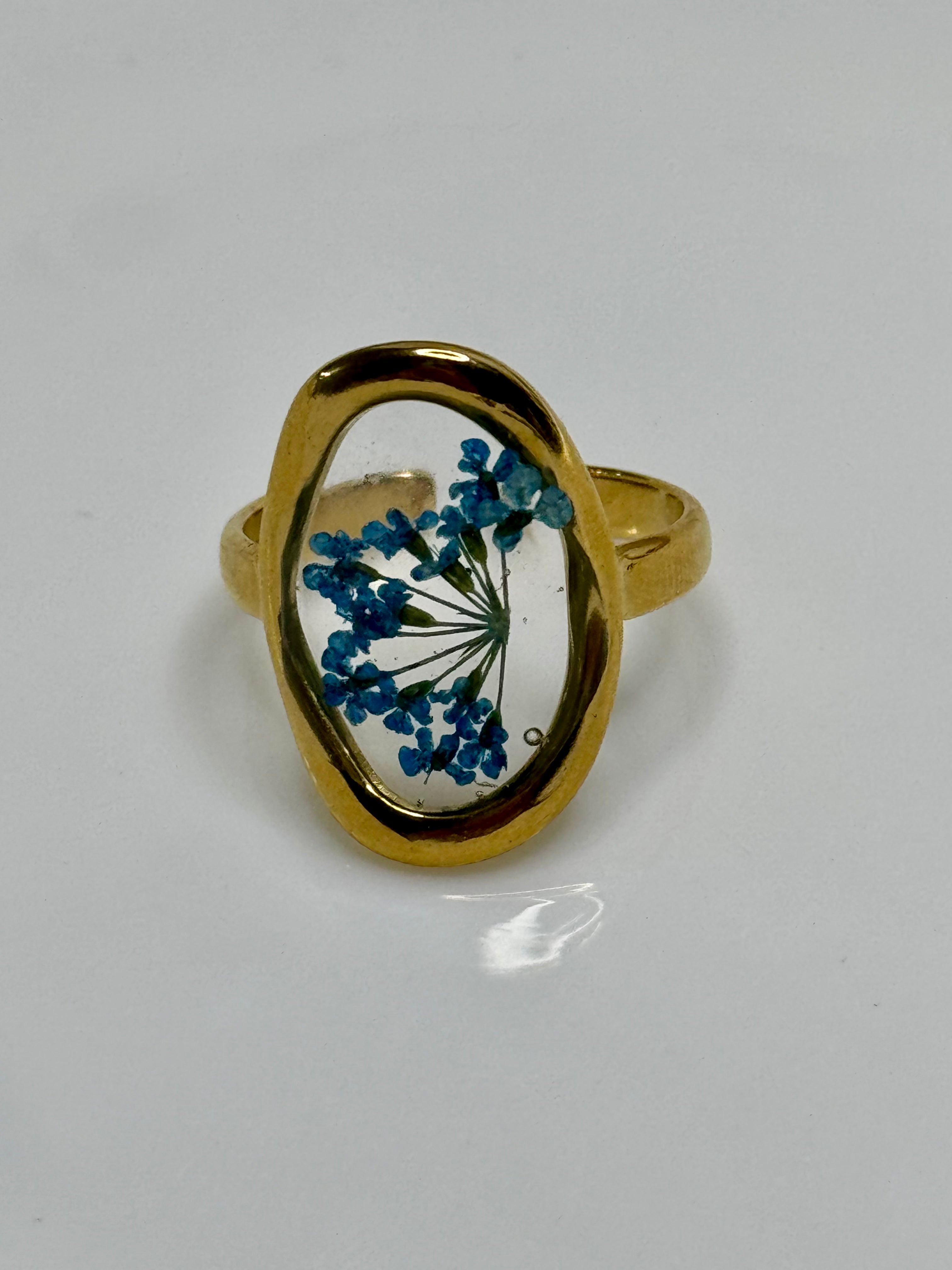 Wildflower Heart Ring