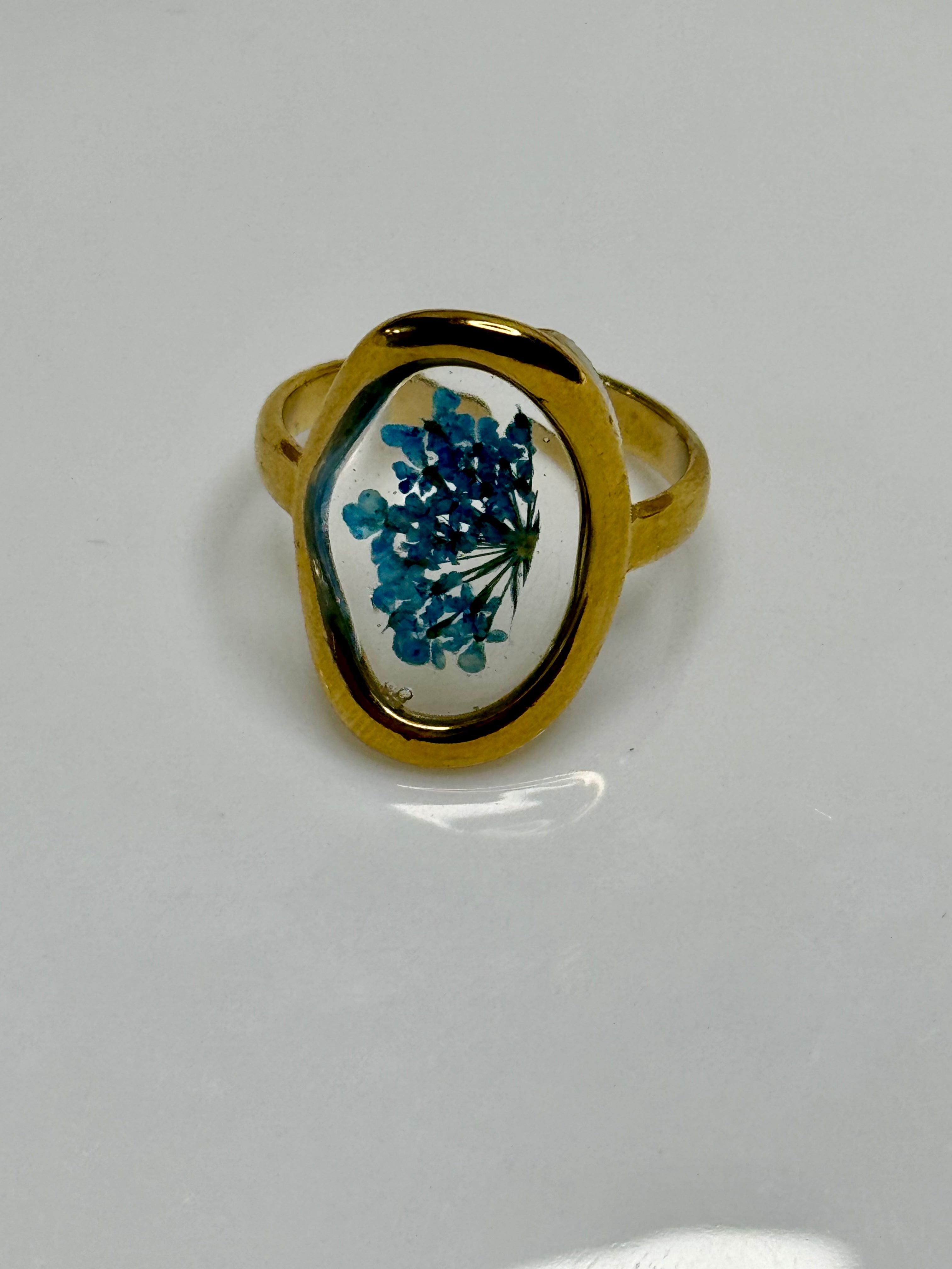Wildflower Heart Ring