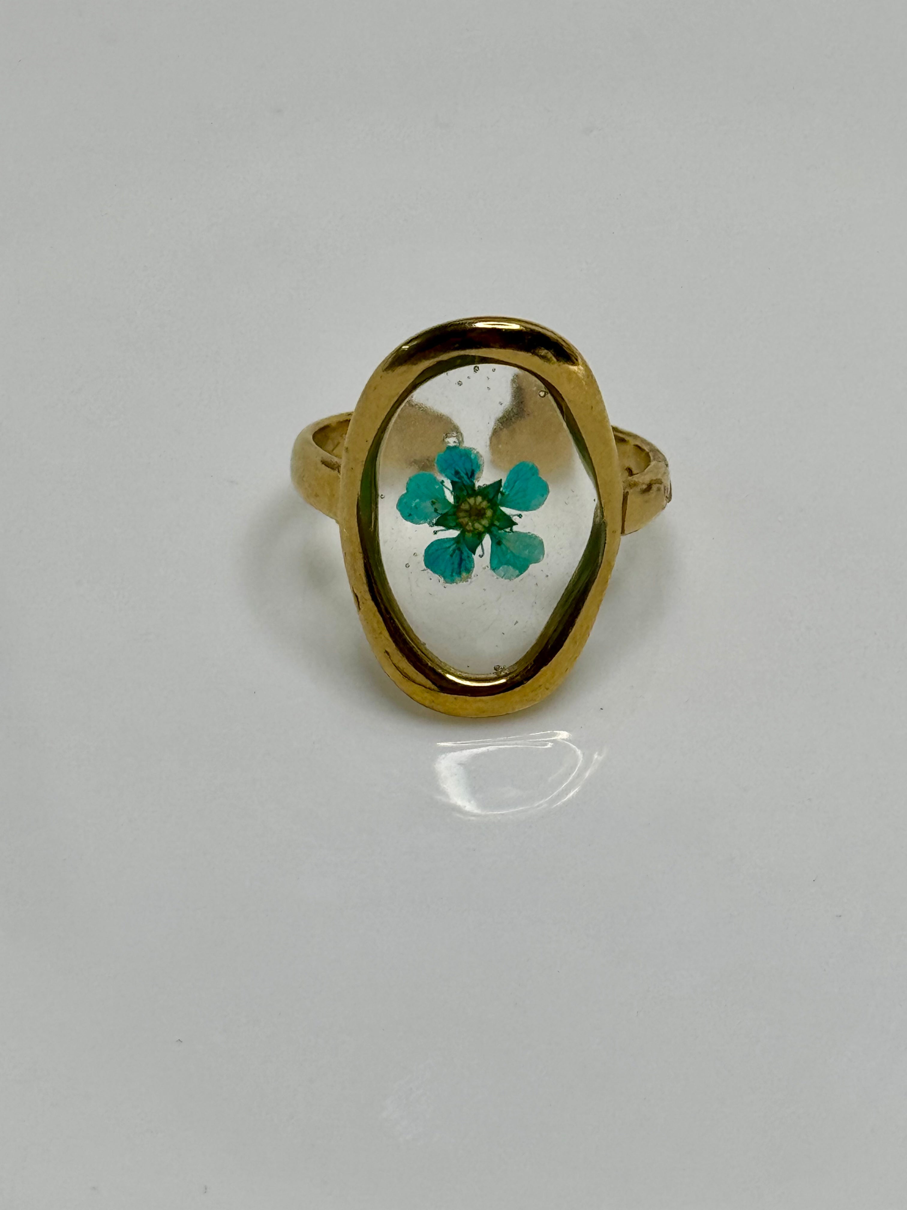 Wildflower Heart Ring