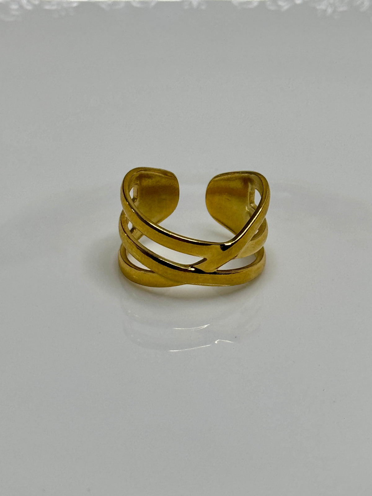 Triple Band Adjustable Ring