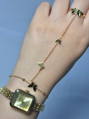 Mini casio with hand chain