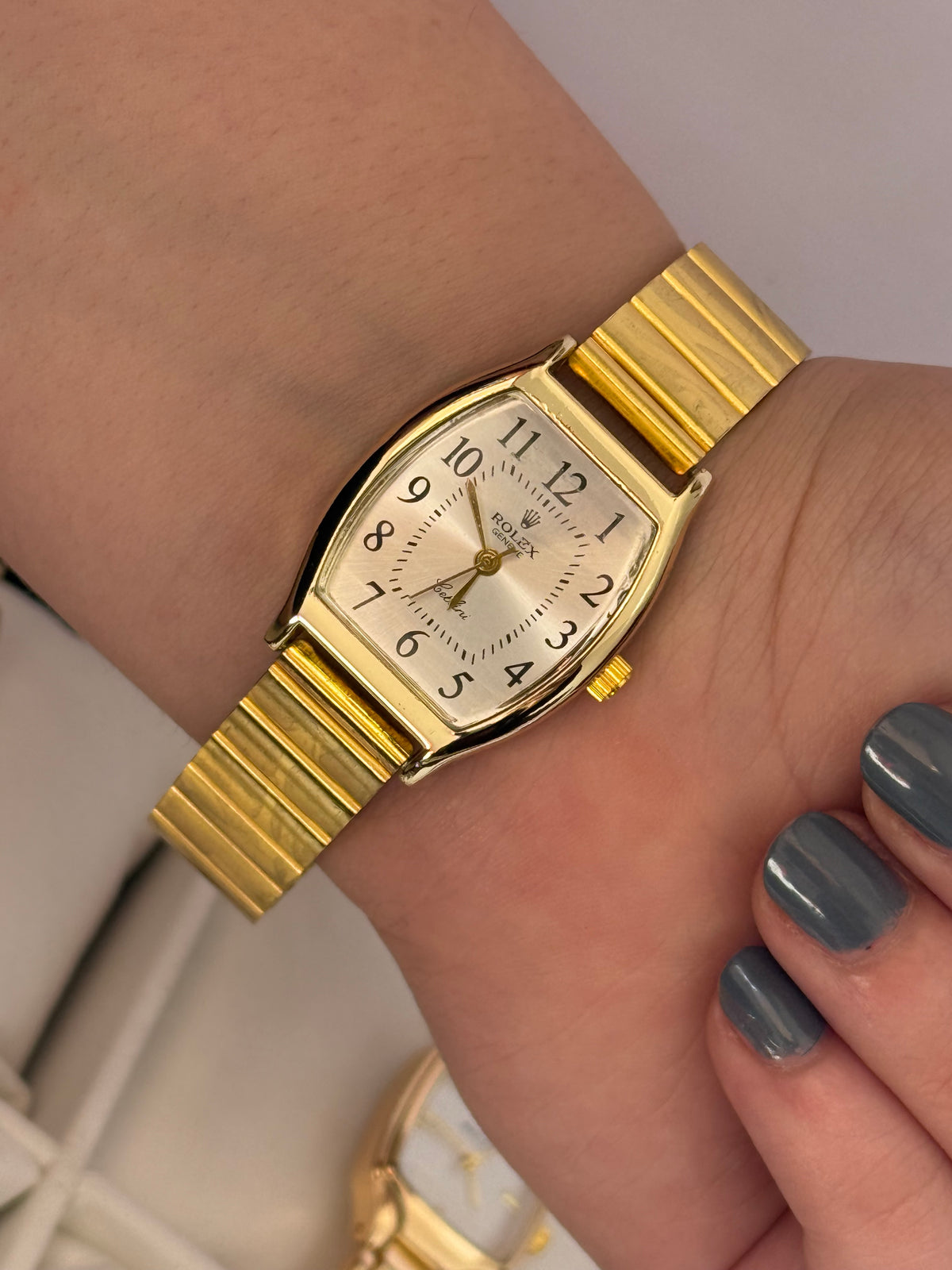 Rolex gold in white 1