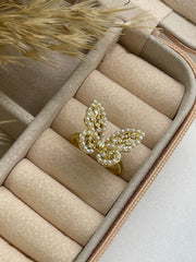 Sparkil wings ring