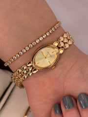 Gucci with diamond bracelet