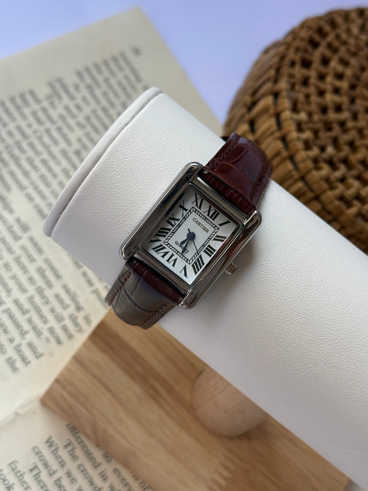 Cartier in dark brown