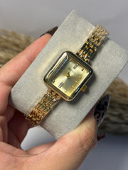 Casio square in gold mini