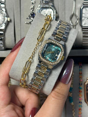 Casio mini in green 2