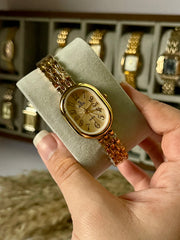 SHEIN Bella Oval Watch