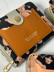 Wallet bear in brown