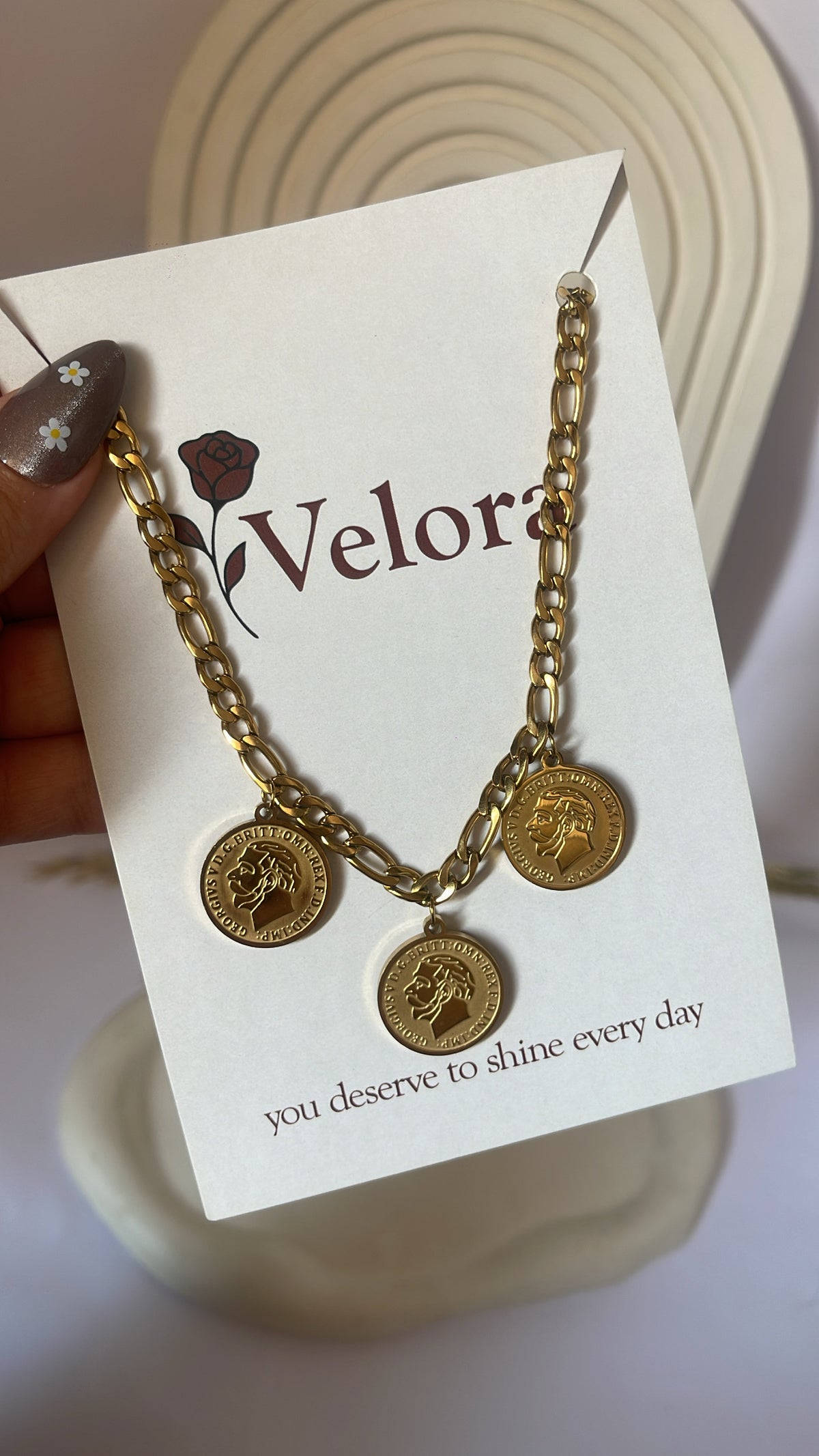 Coin necklace