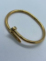 Nail-Inspired Bangle Bracelet