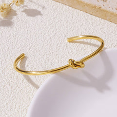 Silk twist bangle