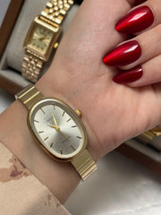 Casio oval watch