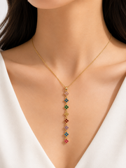 Color full necklace