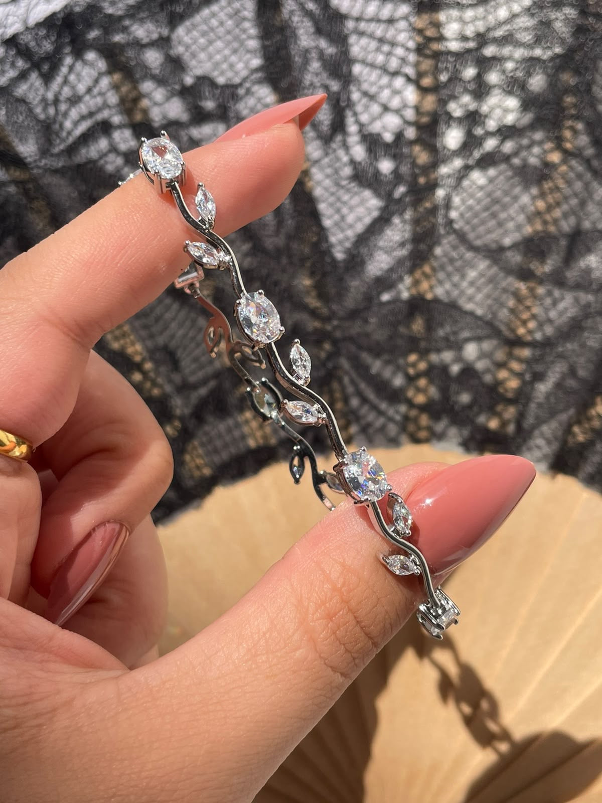 Tulip in silver