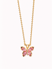 Butterfly necklace G & S