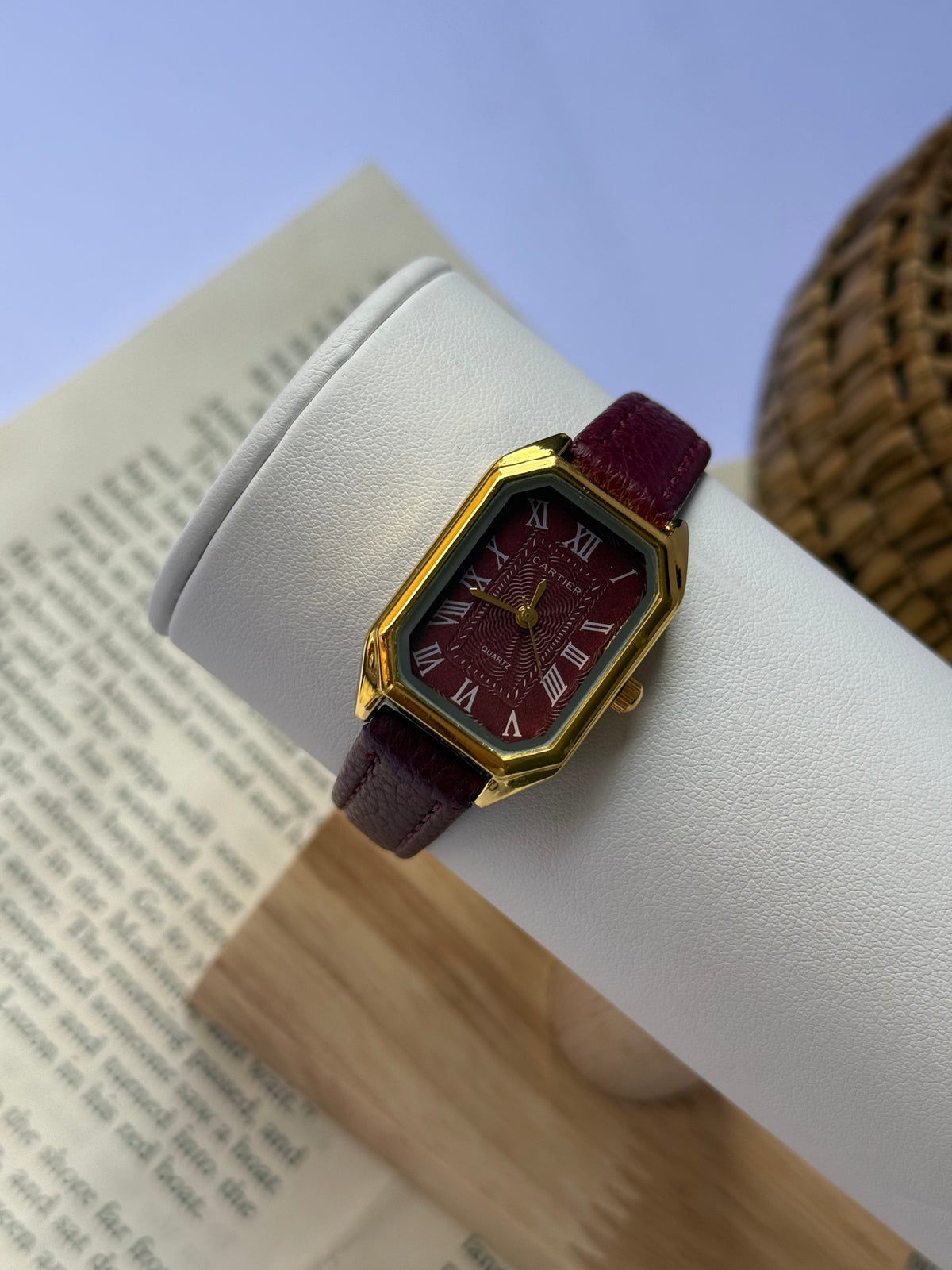 Cartier in burgundy 2