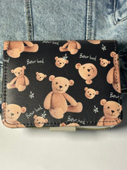 Wallet bear in darck blue