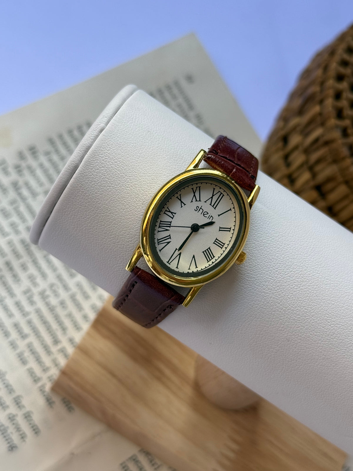 Classic shein in light brown