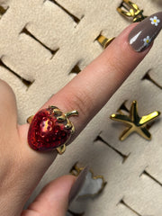 Berry blush ring