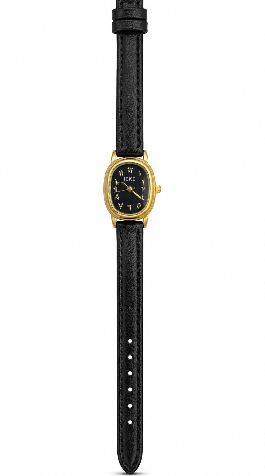 Ieke circle in black 2