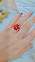 Lady charm ring