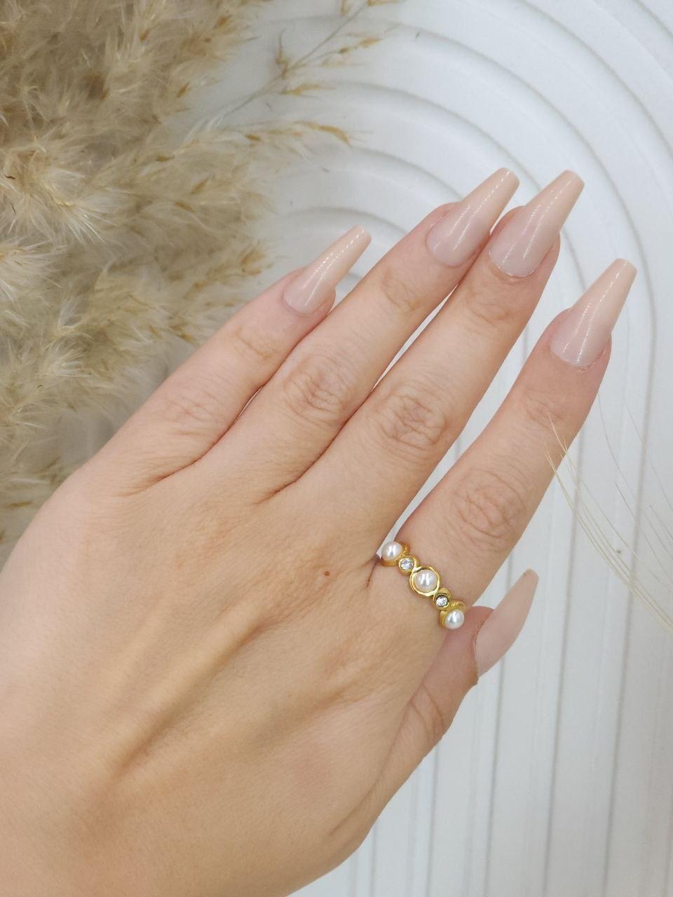 Pearl Symphony Ring